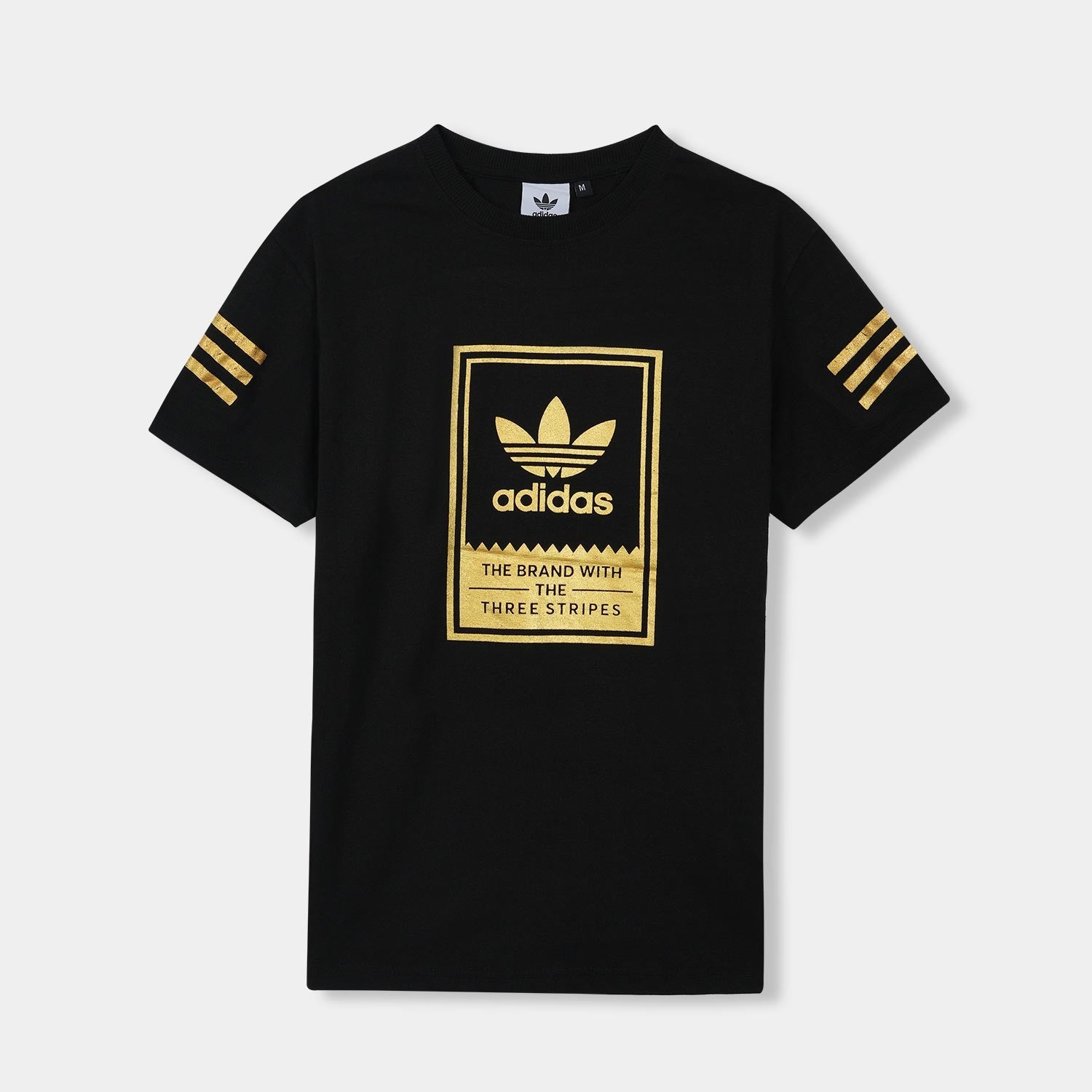 Men Black Adidas T Shirt