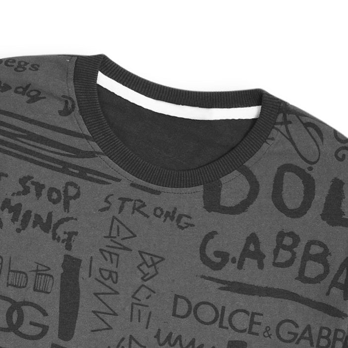 DJ AOP Men Green T Shirt