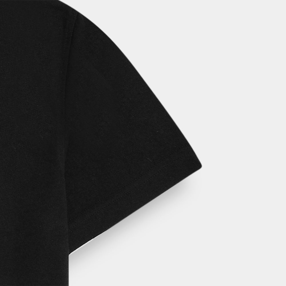 Men Henly Black T Shirt